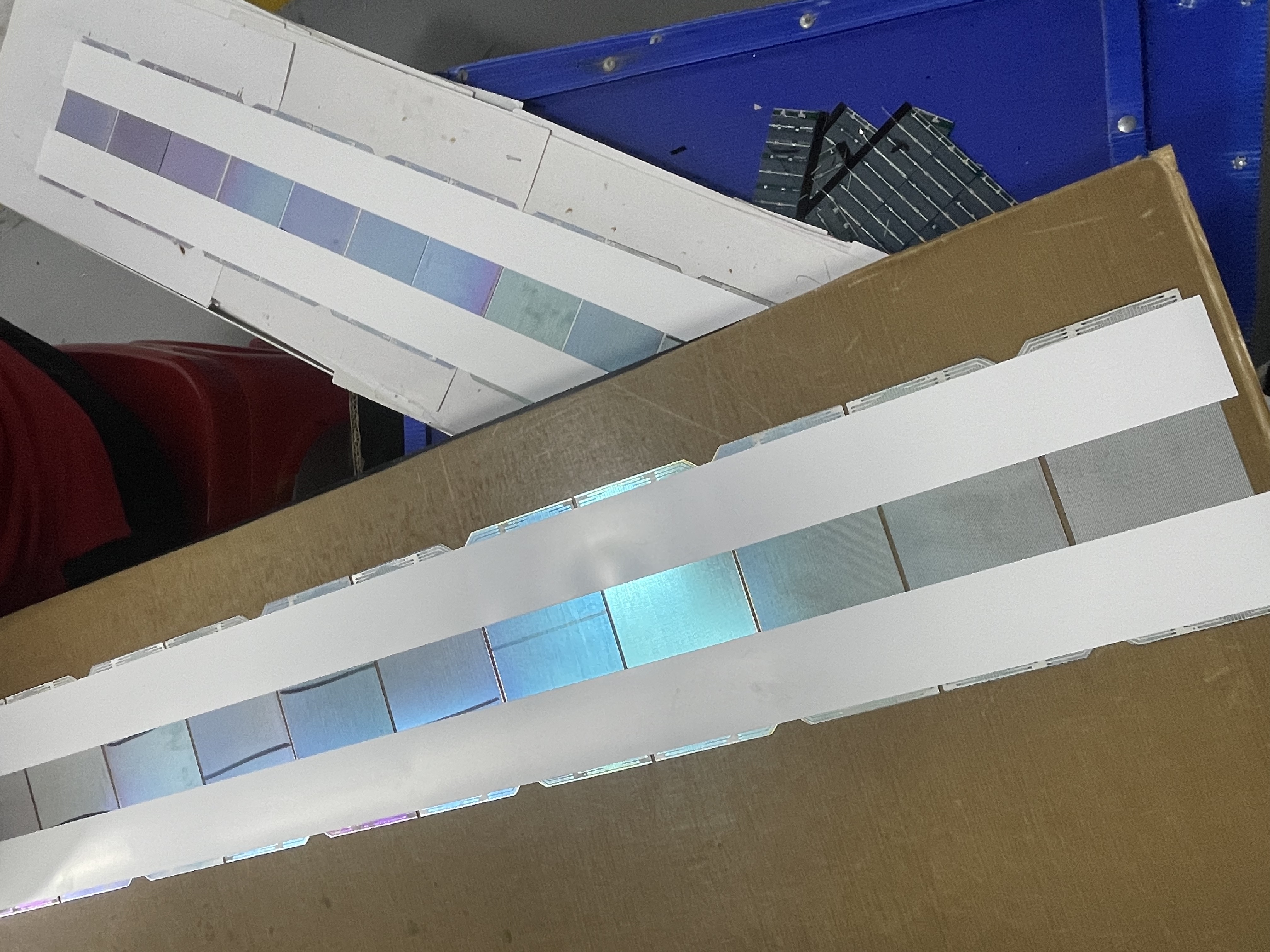 Pre-soldered Solar Cell Strings